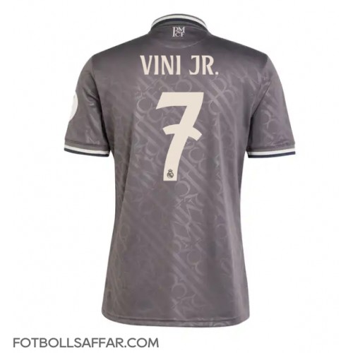 Real Madrid Vinicius Junior #7 Tredjeställ 2024-25 Kortärmad